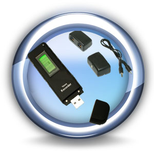 Memoria flash, 2gb, grabadora de voz, llamadas telefónicas, reproductor de mp3 y radio